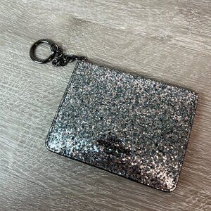 COACH Glitter Key Ring Card Case